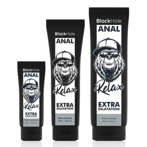 BLACK HOLE GEL BASE AGUA DILATACION ANAL 70 ML - Imagen 3