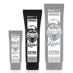 BLACK HOLE GEL BASE AGUA DILATACION ANAL 150 ML - Imagen 2