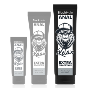 BLACK HOLE GEL BASE AGUA DILATACION ANAL 250 ML - Imagen 2