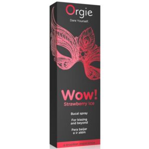 ORGIE WOW! STRAWBERRY ICE BUCAL SPRAY FRESA 10 ML - Imagen 2