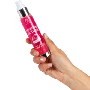SECRETPLAY LUBRICANTE 2-1 EFECTO CALOR FRESA&NATA 50ML - Imagen 3