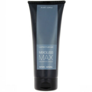 MIXGLISS MAX LUBRICANTE ANAL BASE AGUA NATURAL 70ML