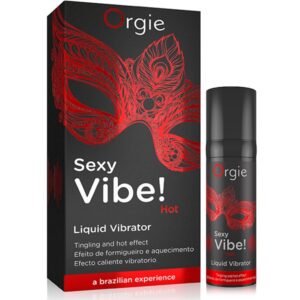 SEXY VIBE! HOT VIBRADOR LIQUIDO CON EFECTO CALOR 15 ML