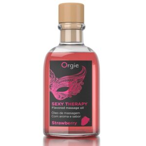 ORGIE KIT DE MASAJES DE LABIOS FRESA