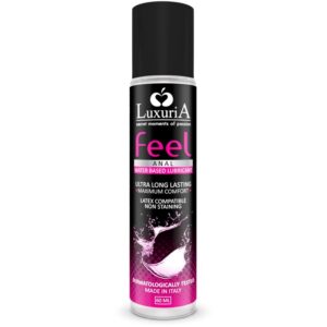 LUXURIA FEEL LUBRICANTE BASE AGUA ANAL 60 ML