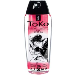 SHUNGA TOKO AROMA LUBRICANTE FRESAS Y CHAMPAGNE