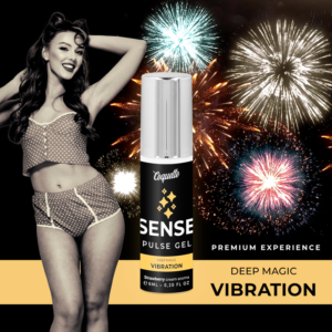 COQUETTE CHIC DESIRE PULSE GEL FRESA VIBRACIÓN LIQUIDA PREMIUM 6ML - Imagen 3