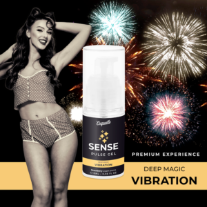 COQUETTE CHIC DESIRE PULSE GEL FRESA VIBRACIÓN LIQUIDA PREMIUM 15ML - Imagen 3
